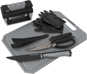 Pit Boss Food Prep Kit - 15-teiliges Fleisch-Vorbereitungs-Set