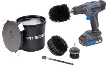 Pit Boss Grill Cleaning Kit - 5-teiliges Grill-Reinigungsset für Bohrmaschine &amp; Akkuschrauber