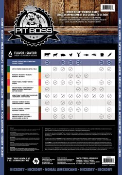 Pit Boss Hartholz Pellets - Hickory Blend - 9 kg
