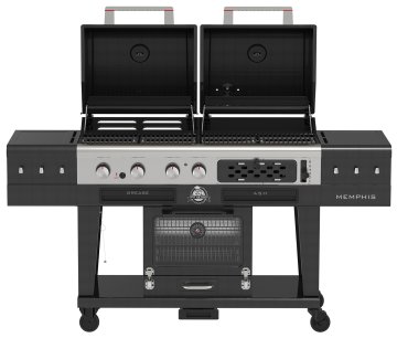 Pit Boss Memphis Ultimate 2.0 Kombigrill - Gasgrill, Holzkohlegrill und elektrischer Smoker