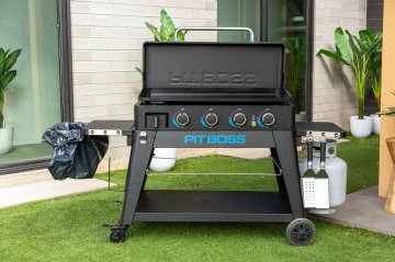 Pit Boss Plancha Grill Ultimate Plancha 4-Brenner - mit Untergestell