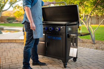 Pit Boss Plancha Grill Ultimate Plancha 5-Brenner - Grillstation