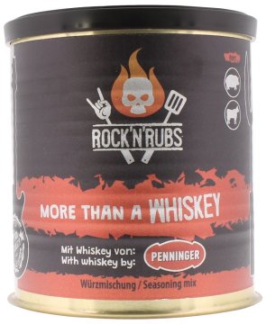 Rock&#039;n Rubs - More than a Whiskey - BBQ Rub 130 g Dose