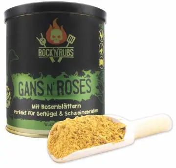 Rock'n Rubs - Gans N Roses - BBQ Rub 140 g Dose