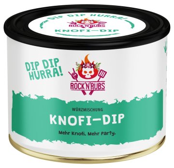Rock'n Rubs - Dip Dip Hurra - Knofi Dip - 120g Dose