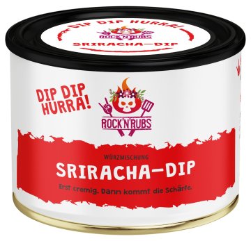 Rock'n Rubs - Dip Dip Hurra - Sriracha Dip - 70g Dose