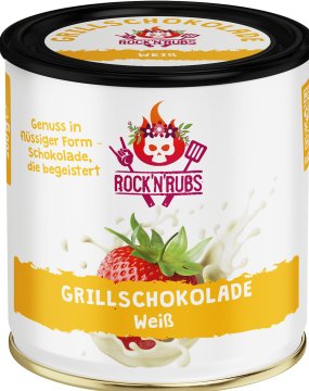 Rock&#039;n Rubs - Grillschokolade Weiß - 200 g Dose