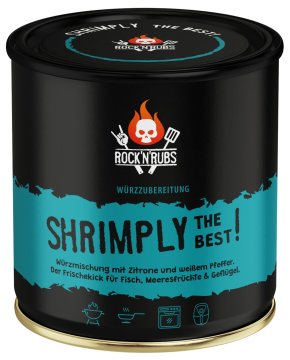 Rock'n Rubs - Shrimply The Best Utimative Würze - 170 g Dose