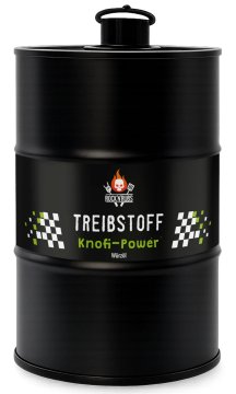 Rock'n Rubs - Treibstoff Knofi-Power - Rapsöl mit Knoblauch 500 ml