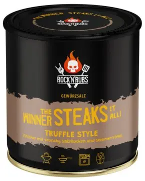Rock'n Rubs - The Winner steaks it all - Truffle Style - 200 g Dose
