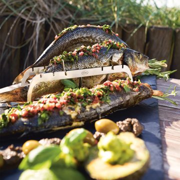 Rösle Fischhalter / Fischbräter