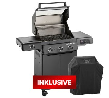 Rösle Gasgrill EPICFLAME Core 3 inkl. Abdeckhaube