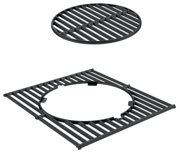 Rösle Vario Grillrost für Videro G3 / G4 bis Modell 2020 -  39,5 x 45 cm, für Ø 30 cm Einsätze