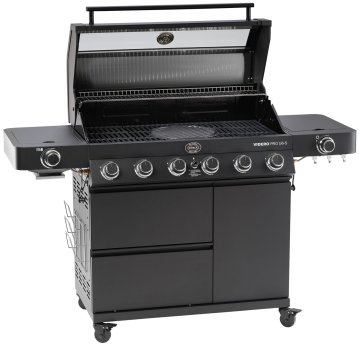 Rösle Gasgrill Videro Pro G6-S Vario+ mattschwarz - Modell 2025