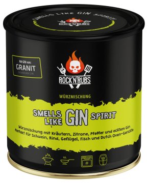 Rock'n Rubs - Smells like Gin Spirit - BBQ Rub 130 g Dose