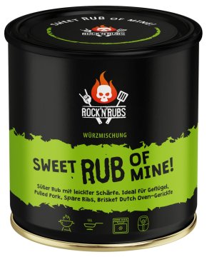 Rock'n Rubs - Sweet Rub of Mine - BBQ Rub 170 g Dose