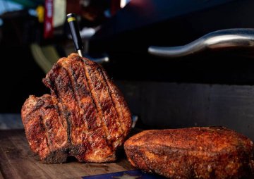 The MeatStick 4 - WLAN / Bluetooth Grillthermometer in gelb