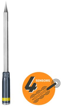 The MeatStick 4 - WLAN / Bluetooth Grillthermometer in gelb