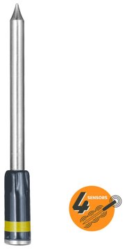 The MeatStick CHEF - WLAN / Bluetooth Grillthermometer in gelb