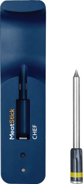 The MeatStick CHEF Set - Single WLAN / Bluetooth Grillthermometer mit Ladegerät
