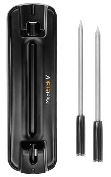 The MeatStick V Dual Set - 2 WLAN / Bluetooth Grillthermometer mit Ladegerät