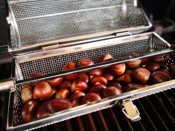 Grillfürst Drehspießkorb / Rotisseriekorb, Edelstahl v2
