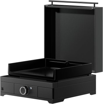 WMF Elektro Plancha Grill - Edition One, 45 cm - inkl. Planchadeckel und Abdeckhaube
