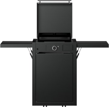 WMF Elektro Plancha Grill - Edition One, 45 cm - inkl. Planchawagen, Planchadeckel und Abdeckhaube
