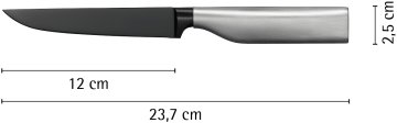 WMF Ultimate Black Zubereitungsmesser, 12 cm Klinge