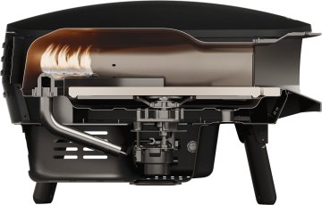 Witt Pizzaofen Piccolo Rotante 13" - matt schwarz