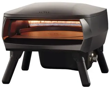 Witt Pizzaofen Piccolo Rotante 13 - matt schwarz