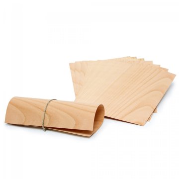 Axtschlag Grillpapier Kirsche / Wood Papers Cherry - 19 x 15 cm /  8er Pack