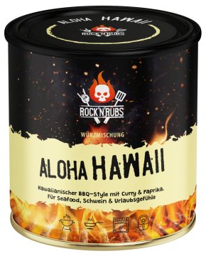 Rock'n Rubs - Aloha Hawaii BBQ Rub - 170 g Dose