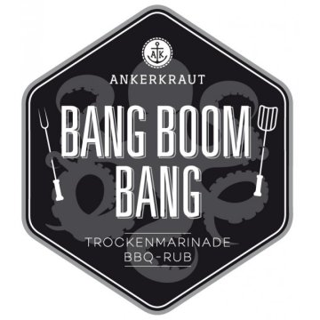 Ankerkraut Bang Boom Bang, BBQ-Rub, 210 g Streuer