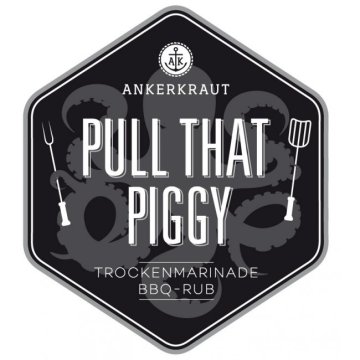 Ankerkraut Pull that Piggy, BBQ-Rub, 220 g Streuer