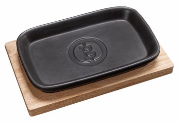 Beefer Keramikschale mit Servierbrett für Beefer ONE / PRO II / E-Beefer