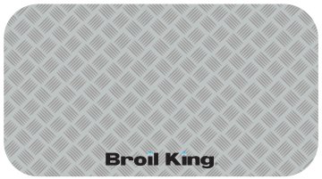 Broil King Grillunterlage Silber / 180 x 90 cm