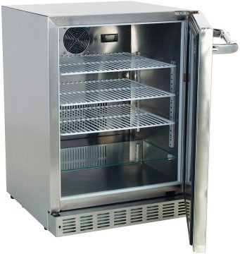 BULL Outdoor Kühlschrank Premium / Edelstahl / IPX4 spritzwassergeschützt