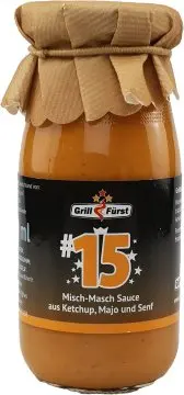 Grillfürst BBQ Sauce No. #15, die Misch-Masch Sauce aus Ketchup, Majo und Senf