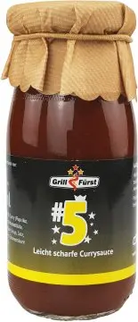 Grillfürst BBQ Sauce No. #5, die Currysauce