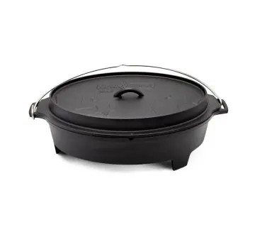 Ab 750€ Warenkorb kostenfrei dazu: Grillfürst Dutch Oven BBQ Edition DO 6,5 flach / oval für Grillfürst Grills, Weber Spirit, Weber Genesis, Broil King Signet, Broil King Monarch