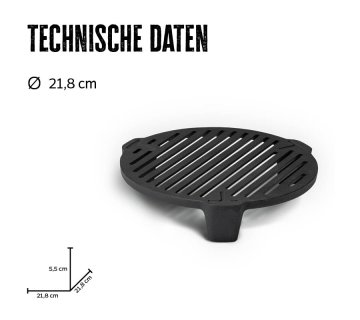 Grillfürst Dutch Oven Einsatz für DO4, DO6 - Feuerrost