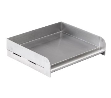 Grillfürst Edelstahl Plancha / Teppanyaki Pfanne - 32 x 28 cm - Retoure