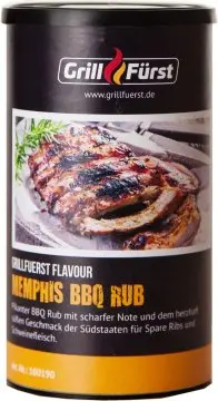 Grillfürst Memphis BBQ Rub im 240g Streuer