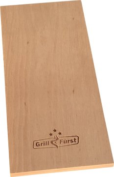 Grillfürst Räucherbretter Erle 29 x 13 x 1cm 4er Set