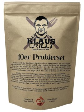 10er Probierset by Klaus grillt