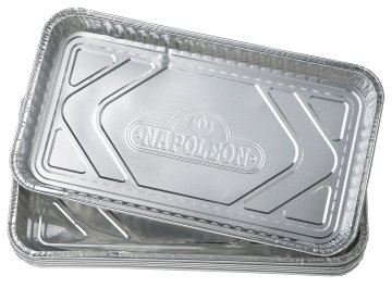Napoleon Aluschalen / Tropfschalen 36 x 19,7 cm / 5er Set
