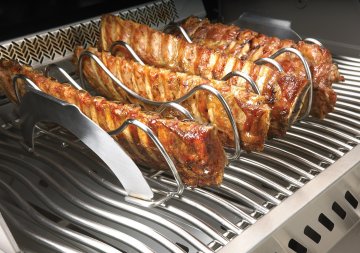 Napoleon PRO Spareribs Halter Edelstahl