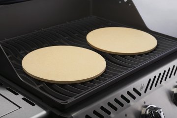 Napoleon Travel Q Pizzastein rund / 25 cm (2 Stück)