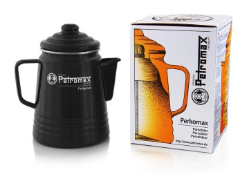 Petromax Tee- und Kaffee-Perkolator / schwarz emailliert (1,3 Liter)